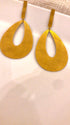 Tear drop gold Earrings